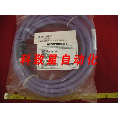 工业配件INTERLINK-BT RSSW RKSW 458-5M U0398-42 PROFIBUS 总线