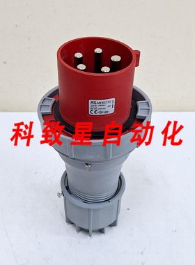 工业配件METECEE 406120/045 直插头 12A-6H/230/400V 3P+N