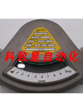 工业配件ERDCO 3261-02T0 SEE-FLO 流量计 200 PSIG 最大 G585A