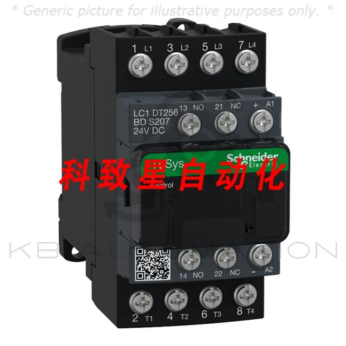 工业配件LC1DT256BDS207 TESYS接触器4P (4NO) AC-1 25A=440V4V