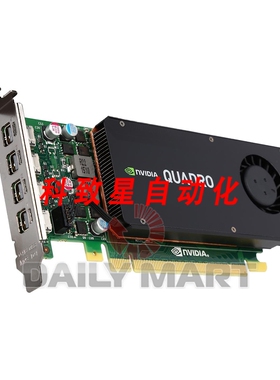 工业配件PNY Quadro K1200 显卡 4GB GDDR5 PCIe 2.0 X16