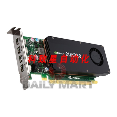 工业配件PNY Quadro K1200 显卡 4GB GDDR5 PCIe 2.0 X16