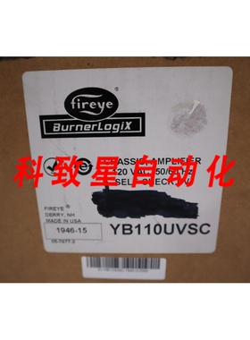 工业配件BURNERLOGIX YB110UVSC 机箱放大器自检模