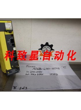 工业配件A06B-6110-H015 C电源模块 20040V 50/60HZ 28339V 17.5K