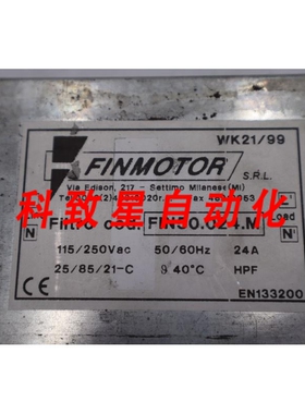 工业配件FINMOTOR FIN50.024.M 过滤器#K389
