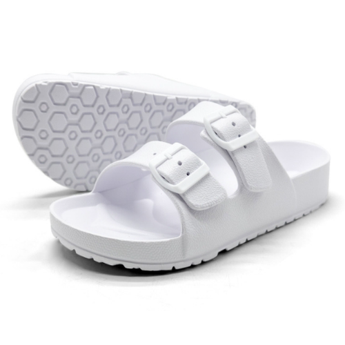 Slides slippers外穿厚底增高夹趾防滑防臭情侣居家浴室凉拖鞋女