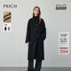 PRICH简约气质双面毛呢大衣冬季 山羊绒 外套女 绵羊毛