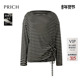 新款 上衣女 PRICH简约一字领条纹长袖 T恤冬季 莱赛尔 羊毛