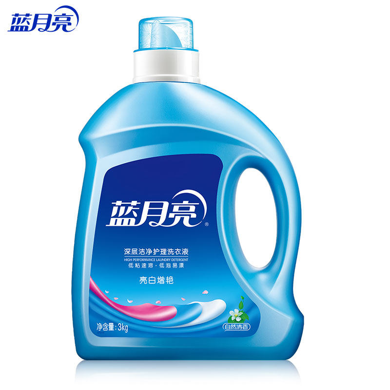 蓝月亮薰衣草洁净自然香亮白增艳3kg洗衣液家用正品持久留香旗舰怎么样,好用不?