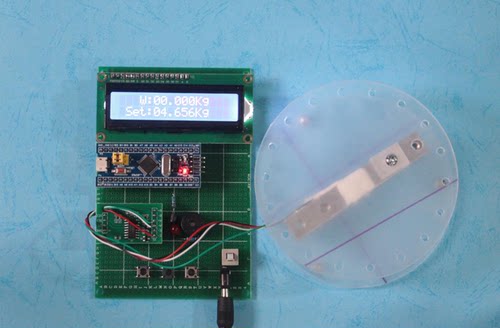基于stm32单片机电子秤传感器