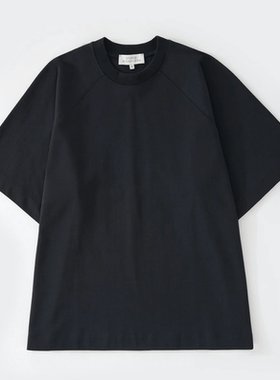 STUDIO NICHOLSON 英国设计师品牌  插肩T恤黑色 1160