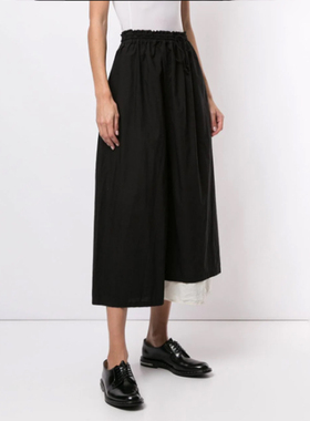 Y'S YN-P07-012 黑色半身裙显瘦休闲 山本耀司