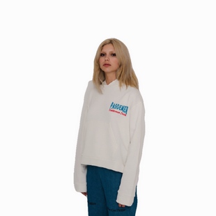 MED. 春季 DESIGN Hoody设计师款 潮流卫衣 Cropped Pasdemer