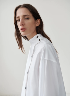 STUDIO NICHOLSON 英国设计师品牌  白色衬衫 1234