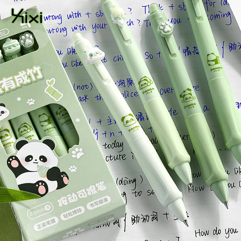 包邮热敏摩易擦按动中性笔0.5mm子弹头可爱小学生可擦笔 矫正握姿