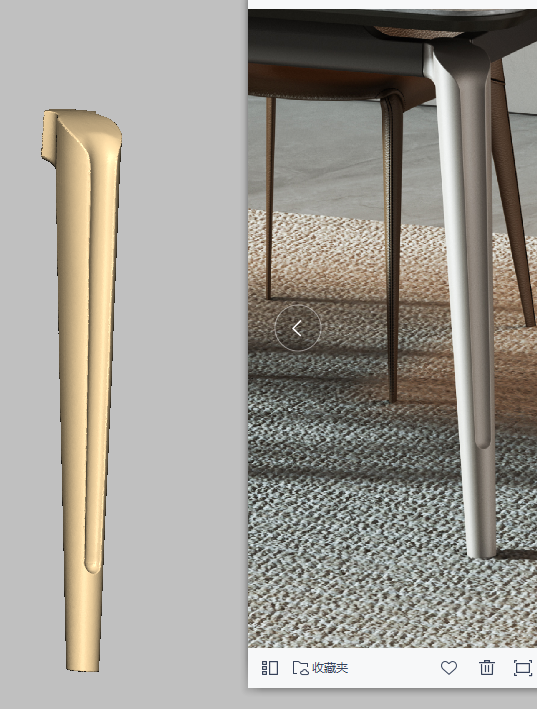 看图建模欧式美式中式家具楼梯柱餐桌脚餐椅脚STL格式改修图设计