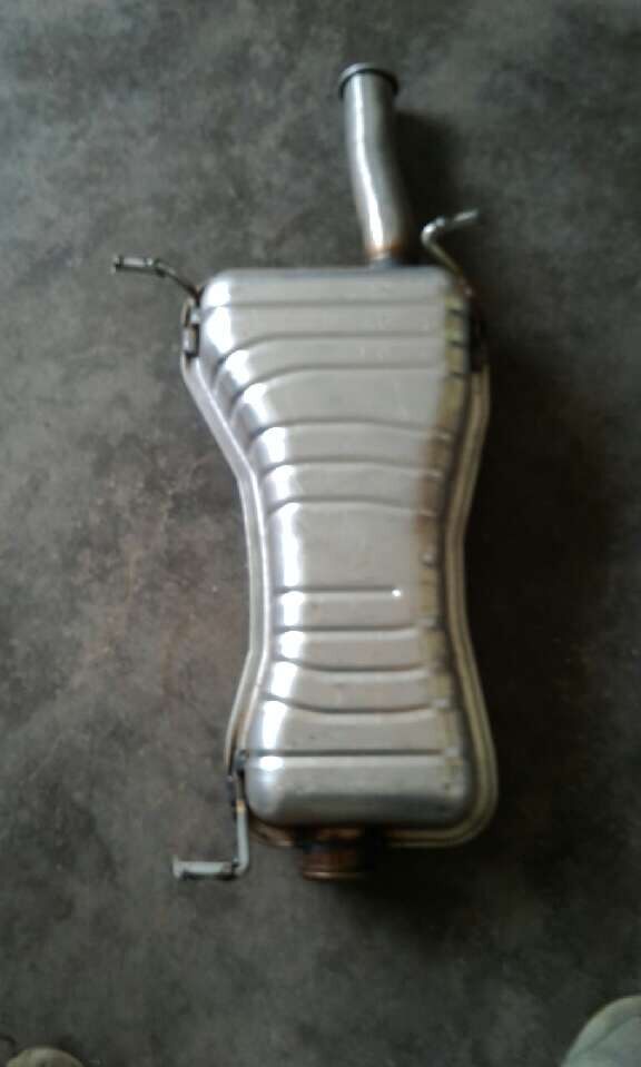 409钢东风雪铁龙赛纳后节 消音器赛纳 排气管 消声器