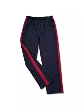 苏州外国语学校校服裤子春夏薄款纯棉长裤短裤冬季加绒加厚运动裤