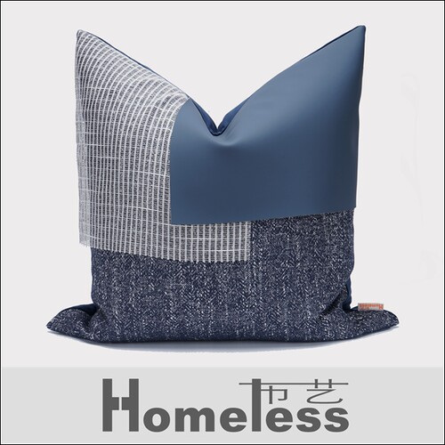 homeless样板房间客厅靠垫抱枕
