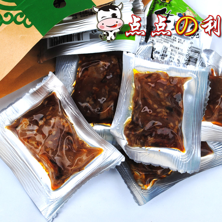 包邮 塔拉九牛牛蹄筋500g香辣味 独立包装 休闲零食 内蒙古特产