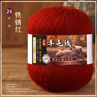 24 Железная ржаватная красная