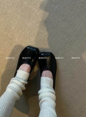 INISK 独有的俏皮可爱感！25s新款真皮平底芭蕾舞鞋 分趾鞋单