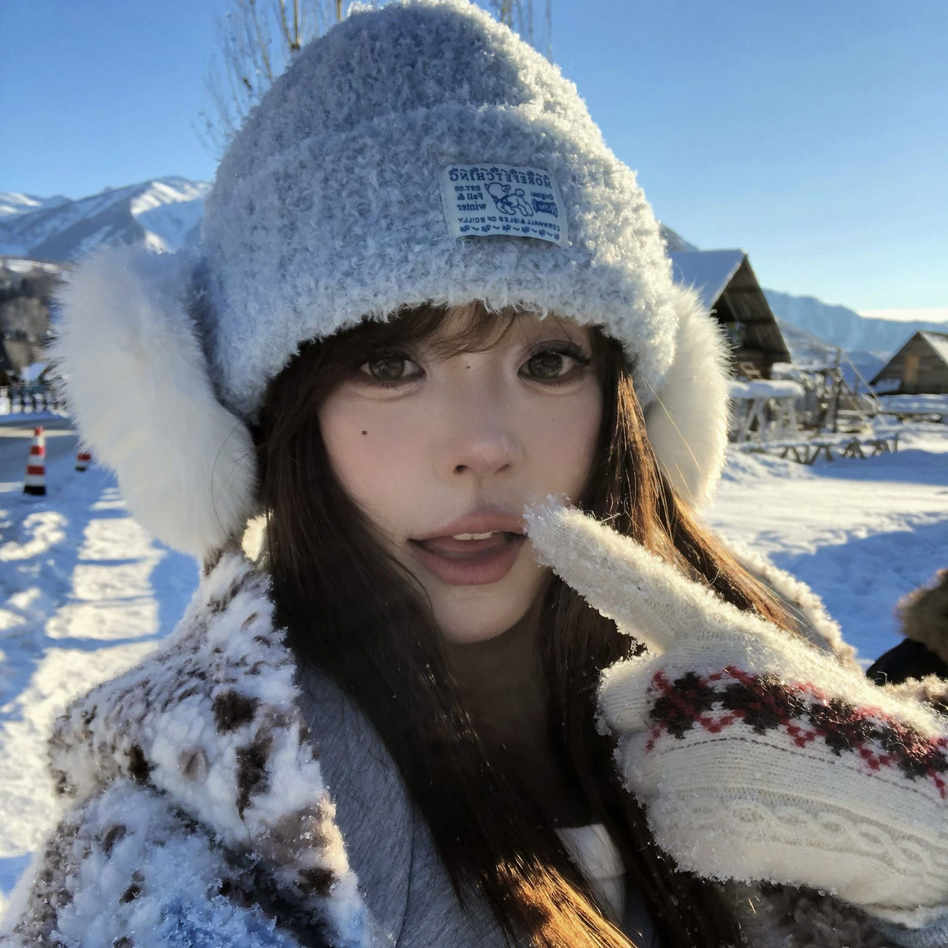 可爱耳包针织帽女冬季加厚保暖冬天防寒护耳毛绒冷帽显脸小毛线帽,服饰配件/皮带/帽子/围巾,帽子,淘宝优惠券,粉丝福利购,淘宝优惠卷