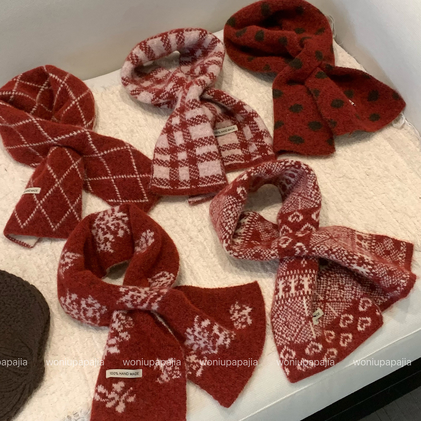 新年红色格子围巾女冬季高级感百搭学生保暖护颈围脖女款2025新款,服饰配件/皮带/帽子/围巾,围巾/丝巾/披肩,淘宝优惠券,粉丝福利购,淘宝优惠卷