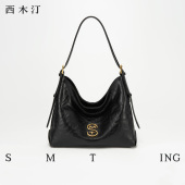 女单肩包轻奢hobo包黑流浪包 狂想日记 西木汀 腋下托特包新款
