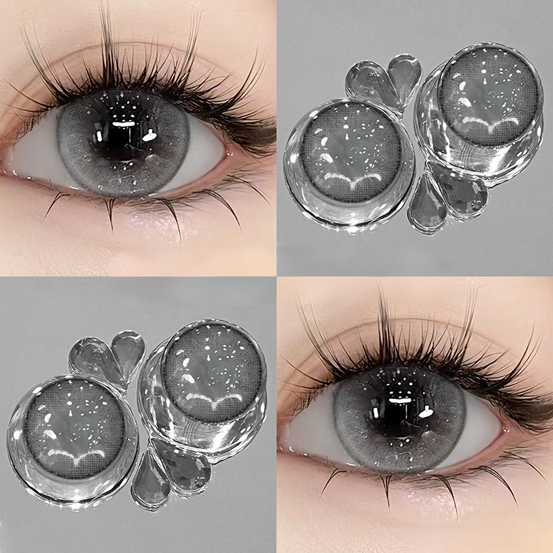 青玉琉璃美瞳日抛30片10灰色素颜一次性隐形眼镜官方正品LX次抛TN