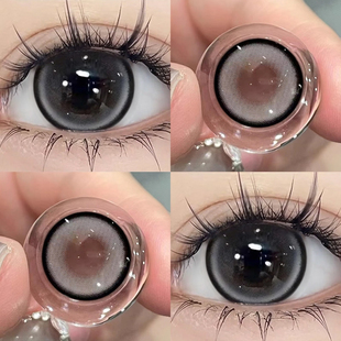 2片装】美瞳半年抛隐形眼镜散光镜片年抛带度数官方正品旗舰店ws