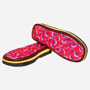 清仓 鞋 孺子牛克隆丝面鞋 男女加厚棉拖鞋 底 底手工鞋