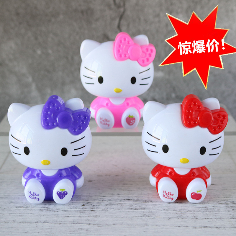 儿童生日玩偶水果KT猫蛋糕装饰摆件HelloKitty凯蒂猫烘焙装饰摆件