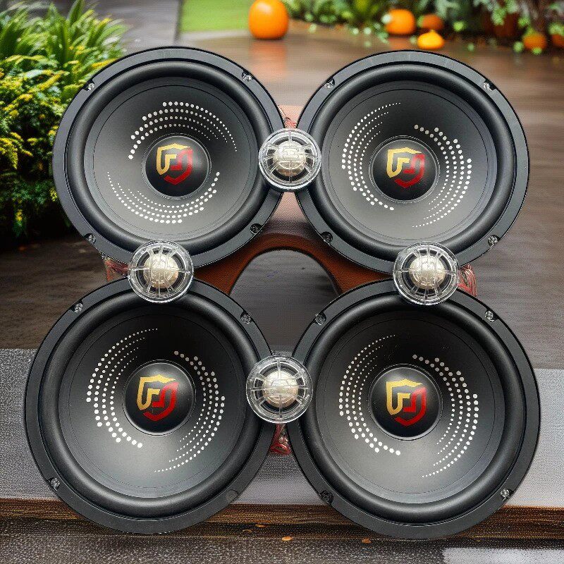 正品宝华柏林汽车音响喇叭改装6.5寸中低音车载扬声器高音DIY音箱