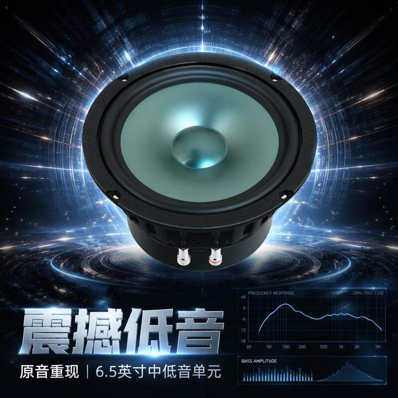大众蔚揽音响前后门喇叭高中重低音扬声器同轴音响6.5寸 无损安