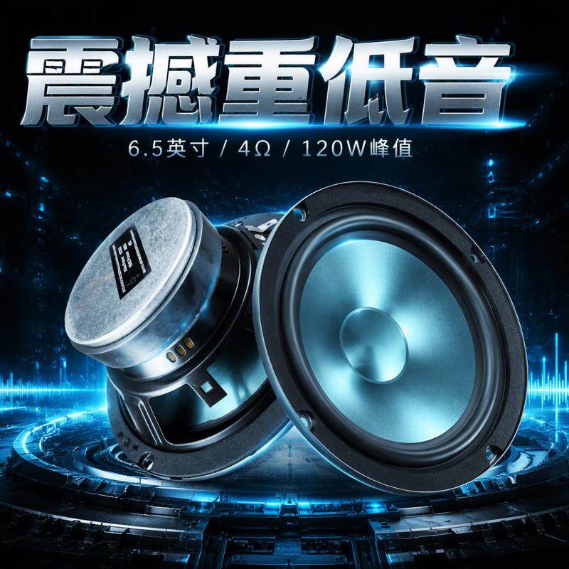 北京BJ90音响前后门喇叭高中重低音扬声器同轴音响6.5寸 无损安装