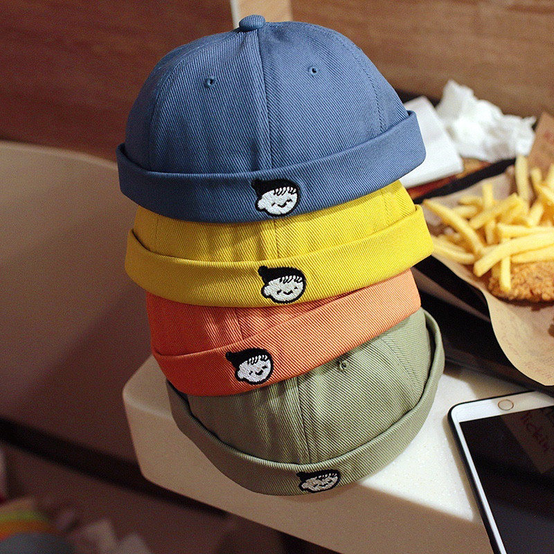 宝宝帽子地主帽春秋1-3岁男女童瓜皮帽韩版儿童遮阳帽可爱超萌潮2