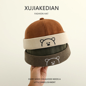 婴儿帽子秋冬季 保暖防风可爱卡通地主帽男童女宝宝雅痞瓜皮帽春季