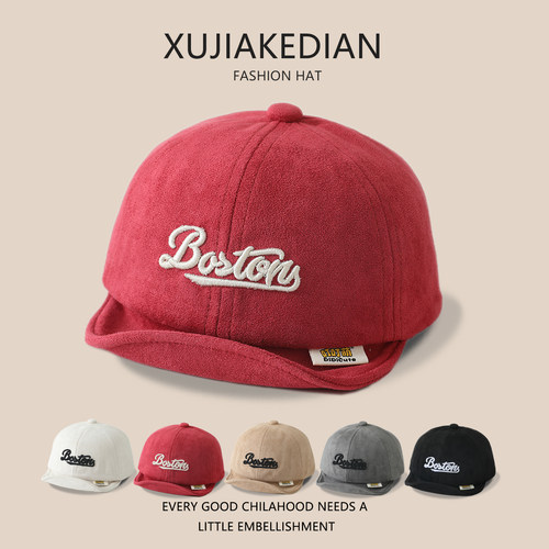 宝宝鸭舌帽软檐防风遮阳帽