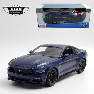 福特野马GT Ford 美驰图 多色 2015 Mustang 合金汽车模型