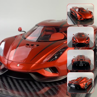 树脂 Regera 科尼赛格 Frontiart 限量汽车模型 糖果红 新款