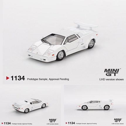 MINIGT 1:64 兰博基尼 康塔什 Countach 25th 合金车模型 #1134