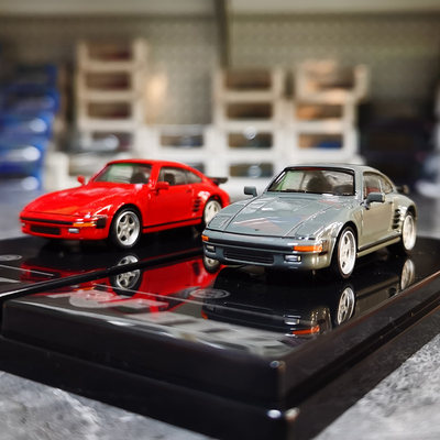 PARA 1:64  保时捷 Ruf  BTR 1986年 合金汽车模型