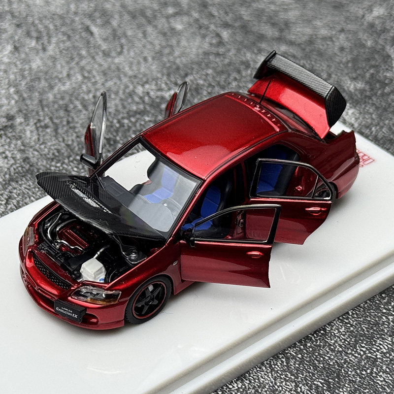 现货 IHCM 1/64  三菱 EVO 9代 马来西亚限定改装版合金汽车模型