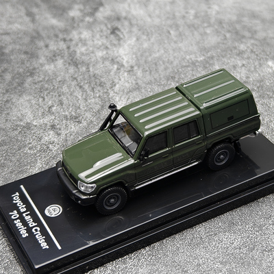 PARA 1:64 丰田 LC70 Toyota 兰德酷路泽 LC79  越野合金汽车模型