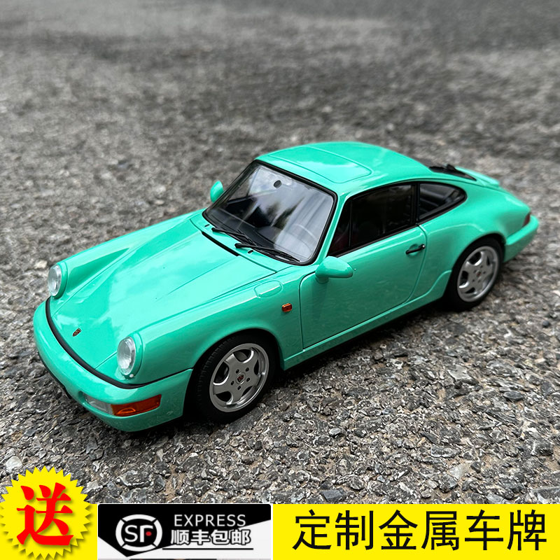 NOREV 1:18保时捷911 964 Carrera 4 1992合金汽车模型卡雷拉S-封面