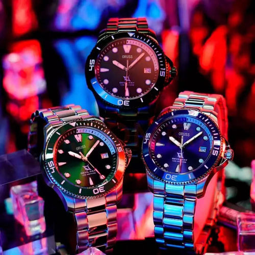 防水日历夜光全自动机械瑞士手表