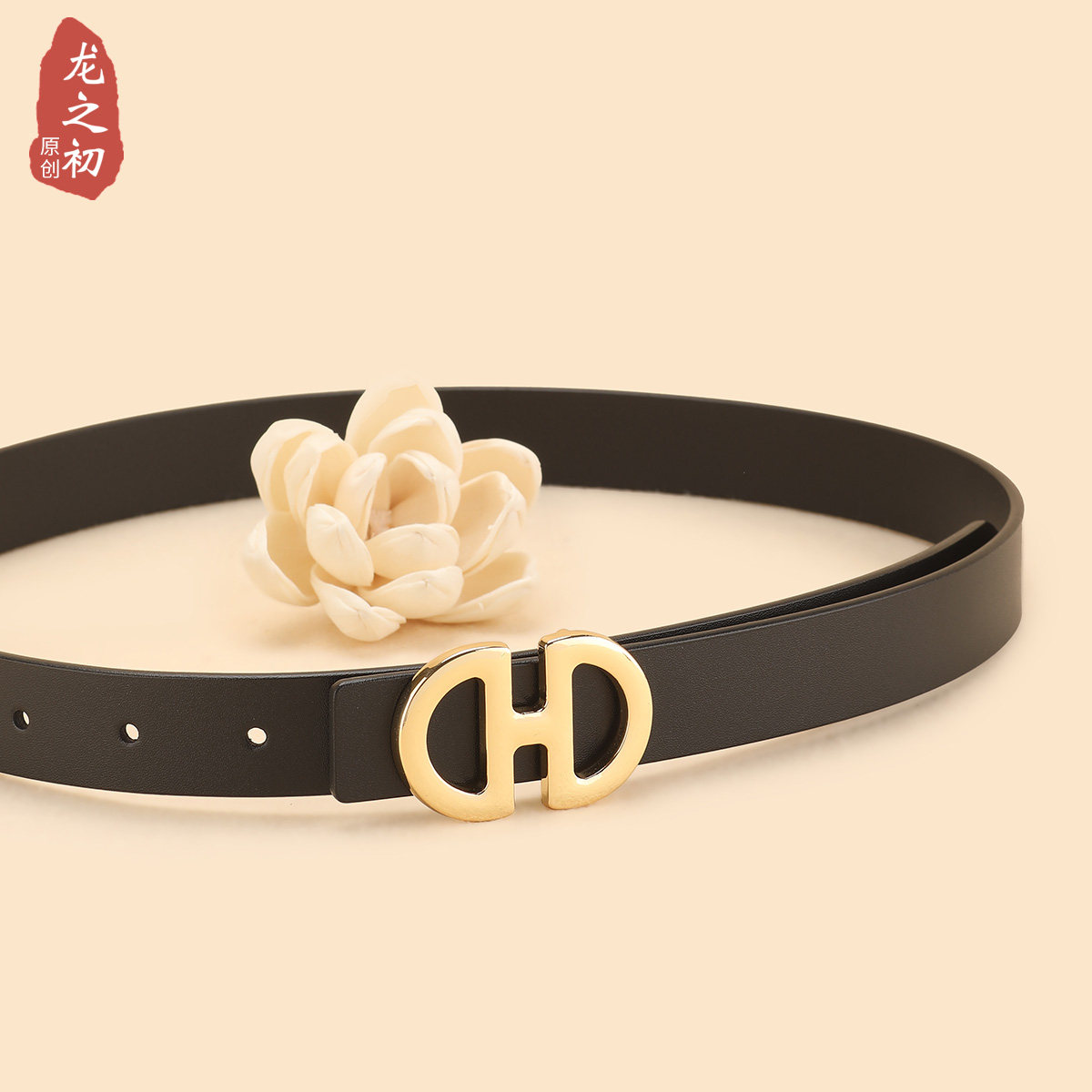 皮带女士简约装饰百搭时尚