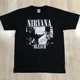 复古vintage古着情侣tee T恤男女美式 Nirvana Bleach涅槃乐队短袖