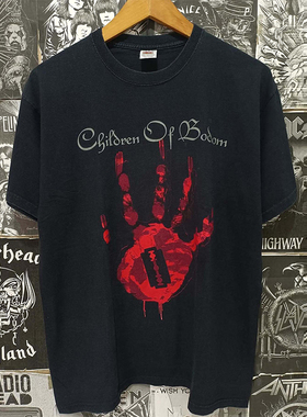 Children of Bodom博多之子重金属乐队短袖T恤vibe美式氛围感半袖